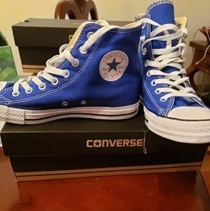 Blue converse
